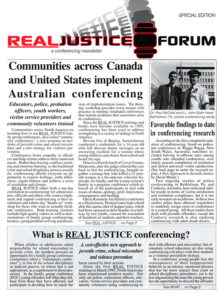 Real Justice newsletter