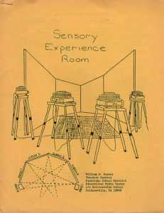 sensory experience room setup