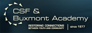 Logo for Community Service Foundation and Buxmont Academy